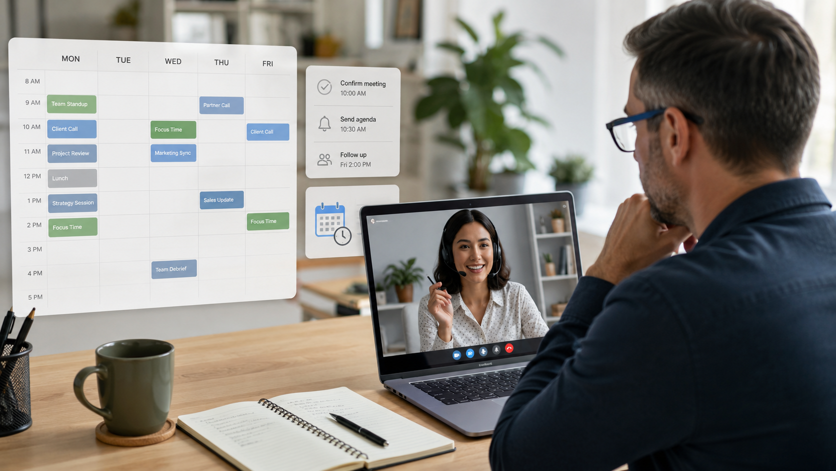 delegate access to a virtual assistant